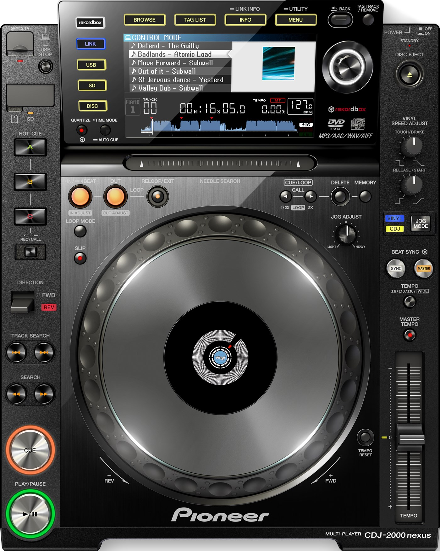 Pioneer CDJ 2000 nexus